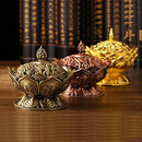 Lotus Incense Smoke Cone Aroma Burner Holder Stove Backflow Censer Decor -  I2S5