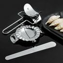 3Pcs Large Stainless Pastry Tool Dumpling Maker Mold Cutter Rolling Stirring Rod