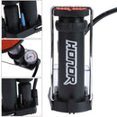 Mini Portable High-pressure Foot Pump Bike Bicycle MTB Tire Floor Inflator Black
