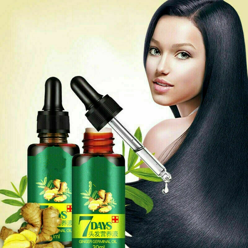 ReGrow 7 Day Ginger Germinal Hair Growth Serum Hairdressing Z5I0 Treate Los A1X3