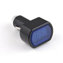 Safe Digital LED Voltage Meter Car Battery Electric Test Cigarette Lighter Plug