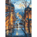 Street 5D DIY Diamond Painting Full Round Drill Cross Stitch Craft (L1035)