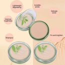 FaRRES 2PCS Makeup Powder Soft Double Layer Concealer Skin Natural Refreshi