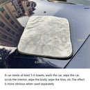 Microfiber Car Cleaning Cloth Super Thick Plush Microfibre Detailing Wax Po
