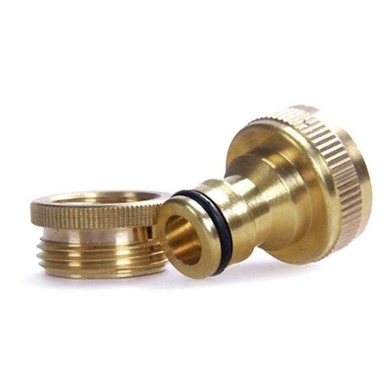 1/2 Or 3/4 Inch Brass Garden Faucet Water Hose Tap Connector Fitting Fashion New