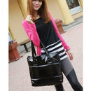 Black Women Space Bale Winter Cotton Totes Lady Shoulder Bag Handbag