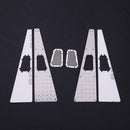 RC Car Metal Intake Grille Sheet Anti-Slip Engine Cover for Traxxas TRX4