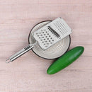 3 in 1 Fruits Vegetable Peeler Planing Grater Kitchen Stainless Steel Tool