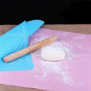 65*45Cm Silicone Baking Mat Non-Stick Silicone Pad Cake Dough Pastry Fondan L9A1