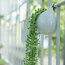8x Artificial Plastic Flowers Hanging Plant for Garden Wedding Yard Decor