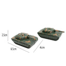 146x Military Base Set 5cm Soldiers Army Figures & Accs Warplane Armored Car