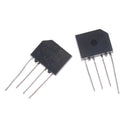 10PCS KBP206 Generic Diode Bridge Rectifier 2A 600V 4PIN DIPME