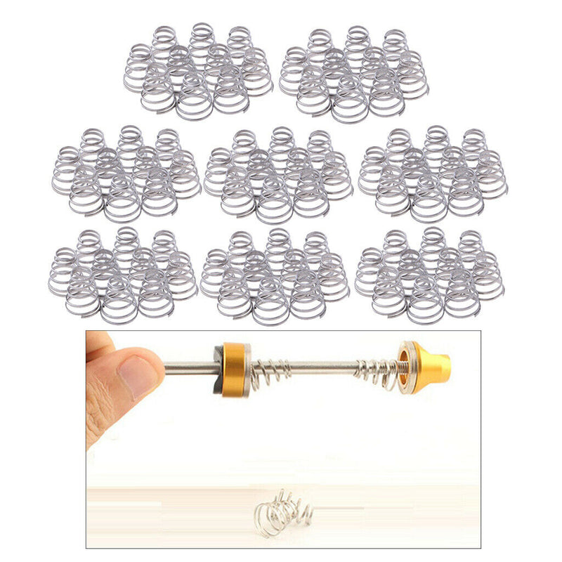 80pcs Bike Quick Release Spring Replacement Rear Wheels Skewer Parts Components