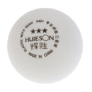 6x 3-Star 40+mm Table Tennis Balls for Advanced Training / Competition White