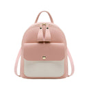 5X(Women Girls School Bag Pu Leather Backpack Mini Backpack Purse Travel H F7V6)