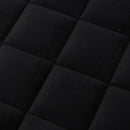Winter Warm Plush Anti Slip Car Interior Seat Cover Plaid Cushion Protector