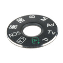 Metal Top Cover Dial Mode Interface Cap Repair for Canon EOS 6D Camera +Tape