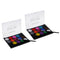 2Pc Make Up Face Paint 15 Colors Palette Halloween Fancy Body Face Paint Kit