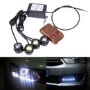 4in1 12V Hawkeye LED Car Emergency Strobe Lights DRL Wireless Remote Contro