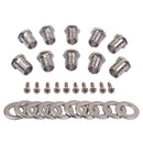 Hex Threaded Bushing Ferrules Ukulele Guitar Tuning Peg Tuner Machine Heads