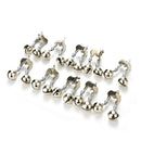 10 PCS Twin Bells Bite Alarm Clip-on for Fishing Rod Outdoor ME