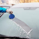 Magical Car Windshield Ice Scraper Cone Shaped Snow Remover Funnel (Blue)