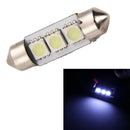2PCS 3SMD 5050 LED Reading Lamp License Plate Lamp Tail Lights