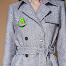 Clothing Bags Alloy Badge Women Men Cartoon Gourmet Drip Brooch Jewelry (4) A