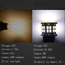 20 Pieces Car 12VDC 1156 50-SMD LED Light Turn Signal Reverse Brake Bulb