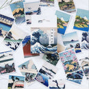 45pcs/pack Creative Japanese Prints Decorative Stationery Stickers DIY DiaryBSE