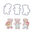 Bear Silicone Stamp+Metal Cutting Dies Stencil Frame Scrapbook Album Decor