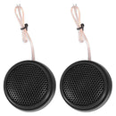 1 Pair Car Dome Tweeter Speakers 98dB 100W Super Power Audio Loudspeakers