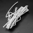 2mm Dia. White Polyolefin Heat Shrinkable Tube Shrink Tubing 4M D2Q5