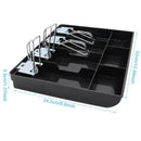 Hard Case Clip Cash Register Box New Classify Store Cashier Coin Drawer Box