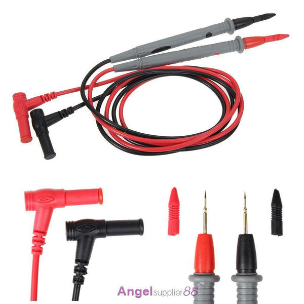 1 Pair Universal Probe Test Leads Pin for Digital Multimeter Meter 20A