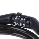 Universal Anti-Theft Bike Bicycle Cycling Lock Stainless Steel Cable Coil ZYBX