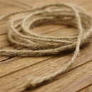 Top 33M Christmas Hemp Rope Cord Marline for Wedding Favors Candy Boxes DIY Deco