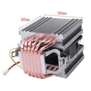 Lanshuo 6 Heat Pipe 3 Wire With Light Single Fan Cpu Fan Radiator Cooler He