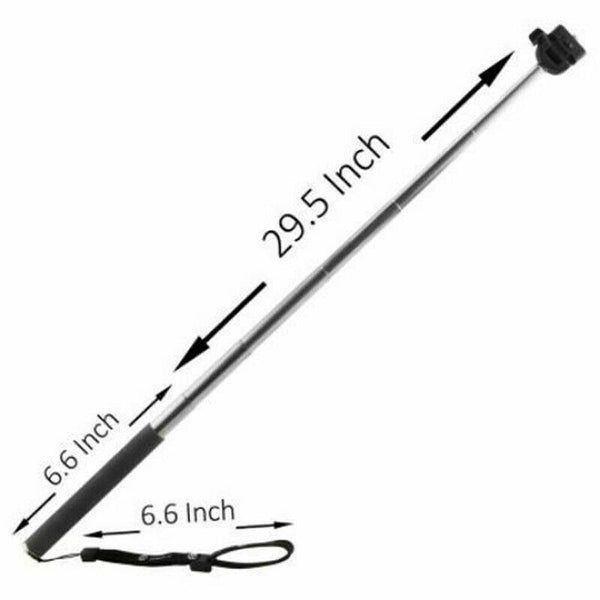 Extendable Selfie Stick Monopod Tripod Wireless Remote Shutter for Cell Phone bs