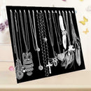 Black 17 Hook Necklace Jewelry Tray Display Organizer (17 Hook Necklace Dis