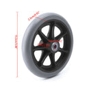 2pcs 6" Wheelchair Casters Small Cart Rollers Chair Wheels Accessories New