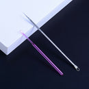 Stainless Steel Blackhead Acne Acne Extractor Remover Needle + Ear Spoon tool BX