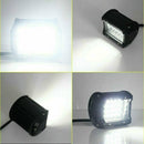 200W 4" LED Combo Work Light Bar Spotlight Off-road Driving Fog Lamp Tractor Hn