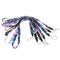 Universal flower mobile phone lanyard badge holder diy hang rope phone straps OZ