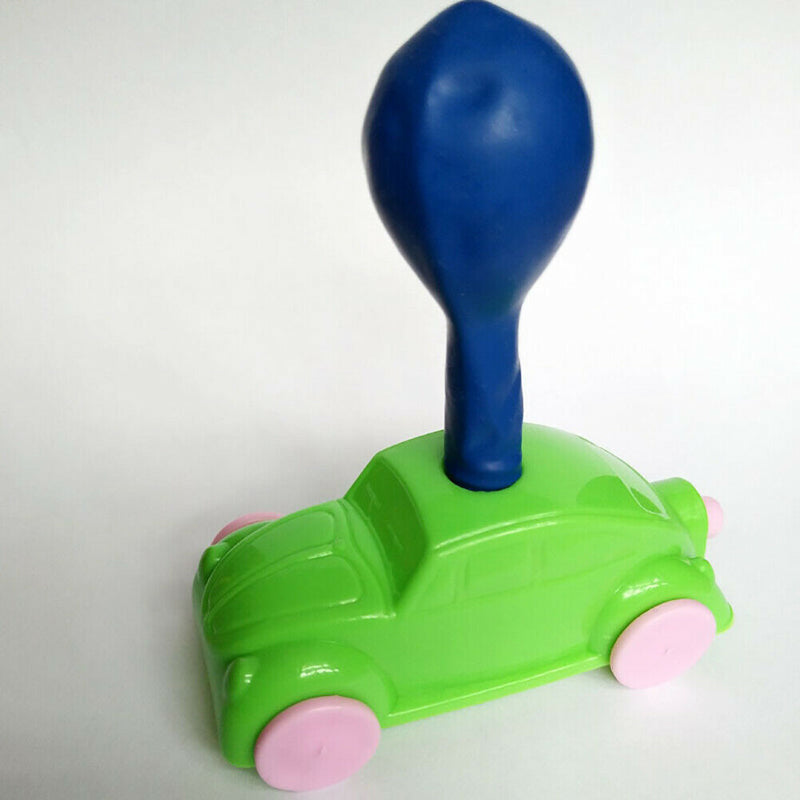 DIY Balloon Car Funny Toys Kids Science Experiment Educational Equipment Deluxe