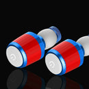 Bike Bicycle Handlebar End Plug Led Light Turn Signal Warning Lamp Night Ri