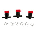 Shut Off Valve Gas Fuel Cut Shut Off Valve for  Metal + Plastic