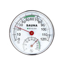 Thermometer Hygrometer Stainless Steel for Sauna Room Temperature Humidity Meter