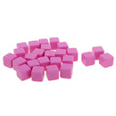 25 Pieces Square Edge Blank Dices D6 Six Sided 16mm/0.62'' for D&D RPG Party