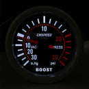 2in 52mm Turbo Boost Gauge Kit Press Meter Car Pointer Display ABS Vacuum Holder